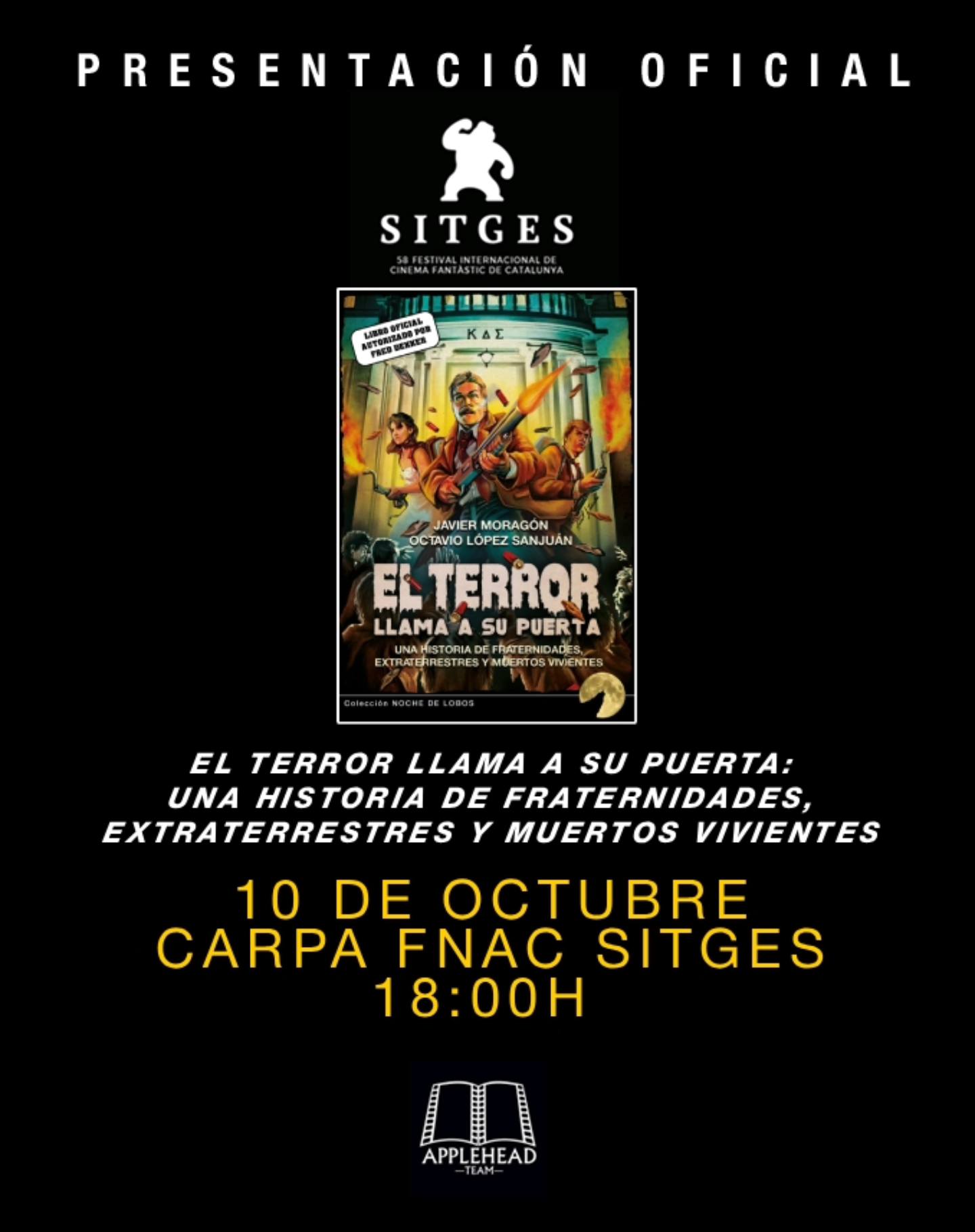 Presentación de El terror llama a su puerta en Sitges 2025