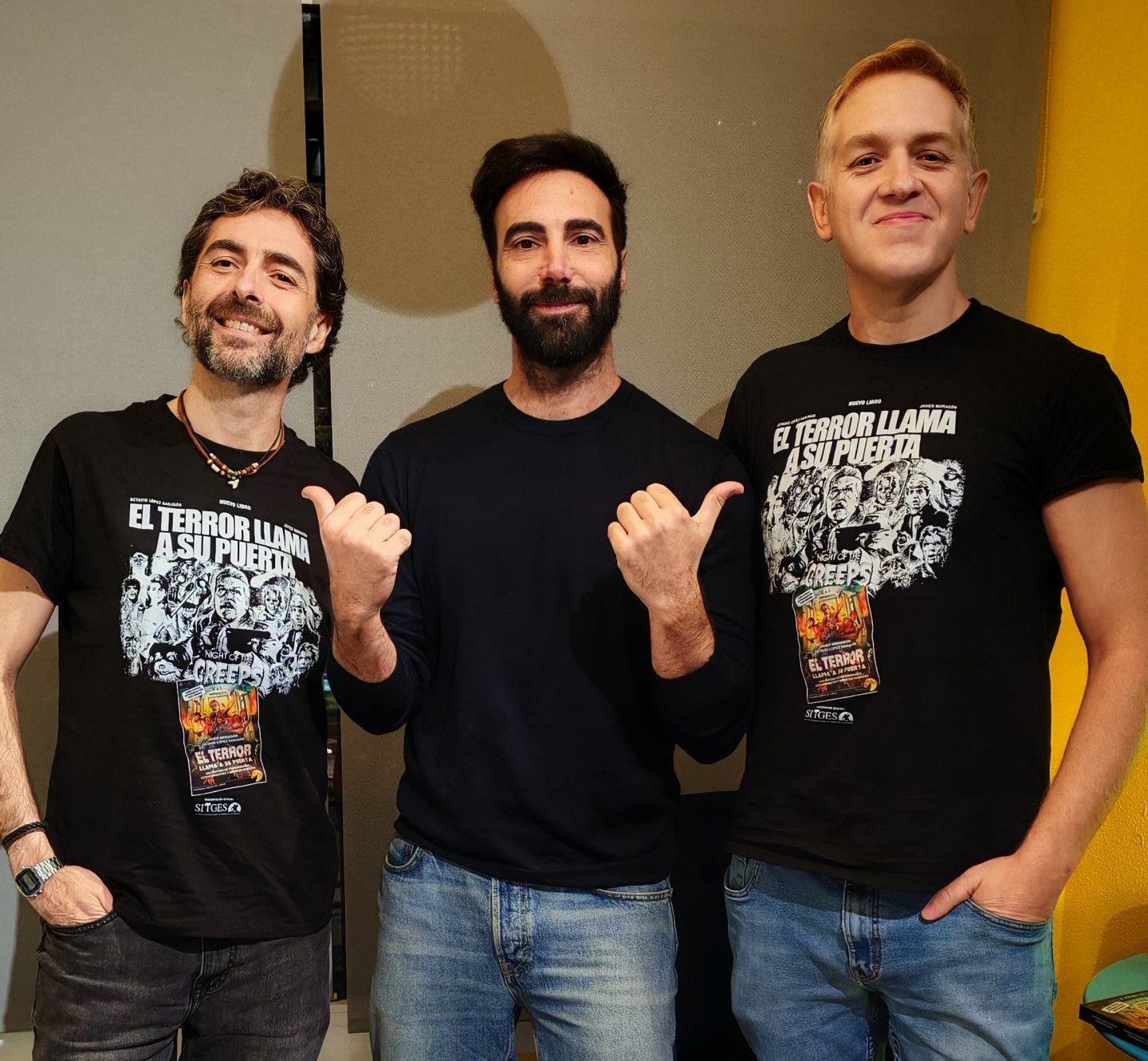 Presentación de El terror llama a su puerta en Atticus Libros el 22 de noviembre